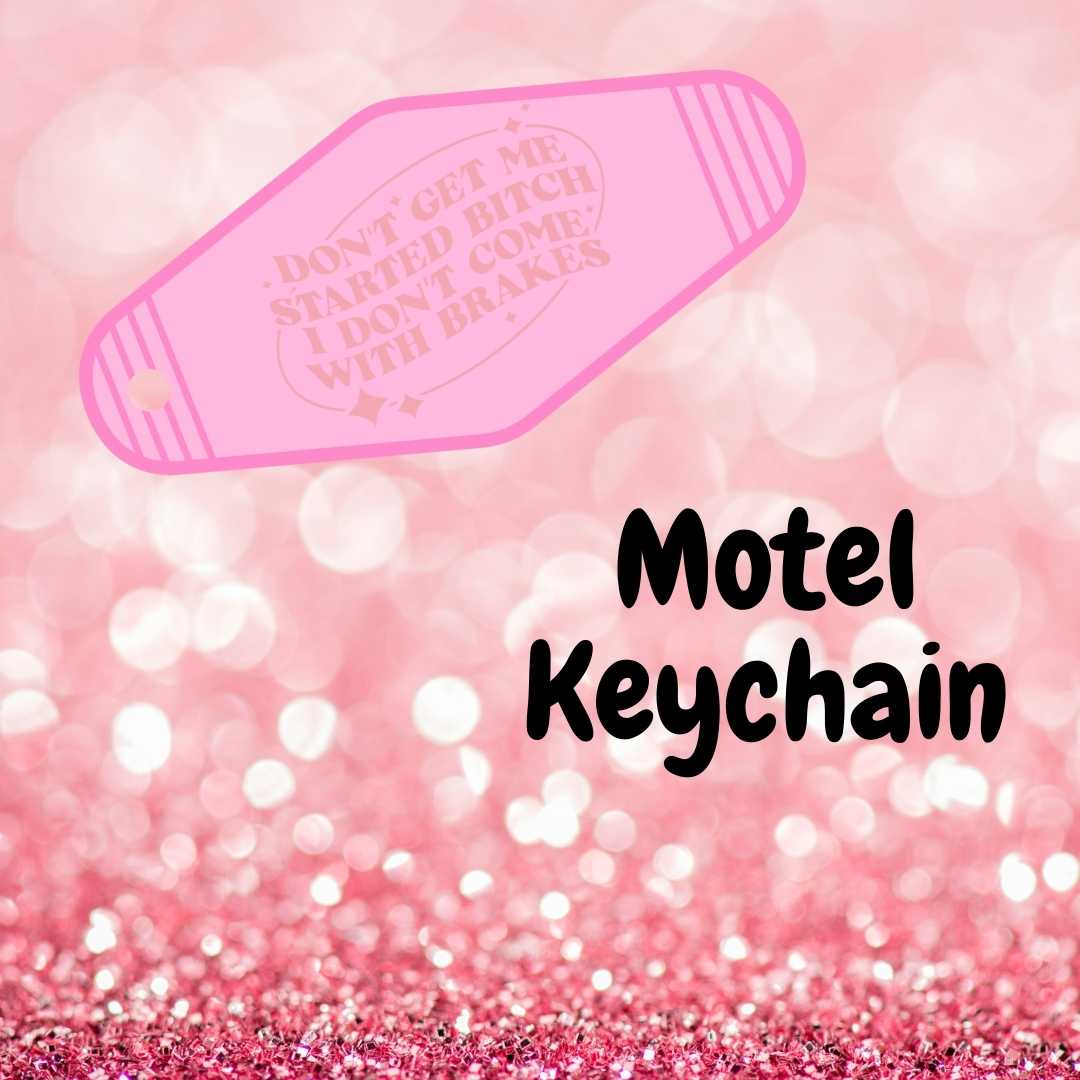 Motel Keychain Design 429
